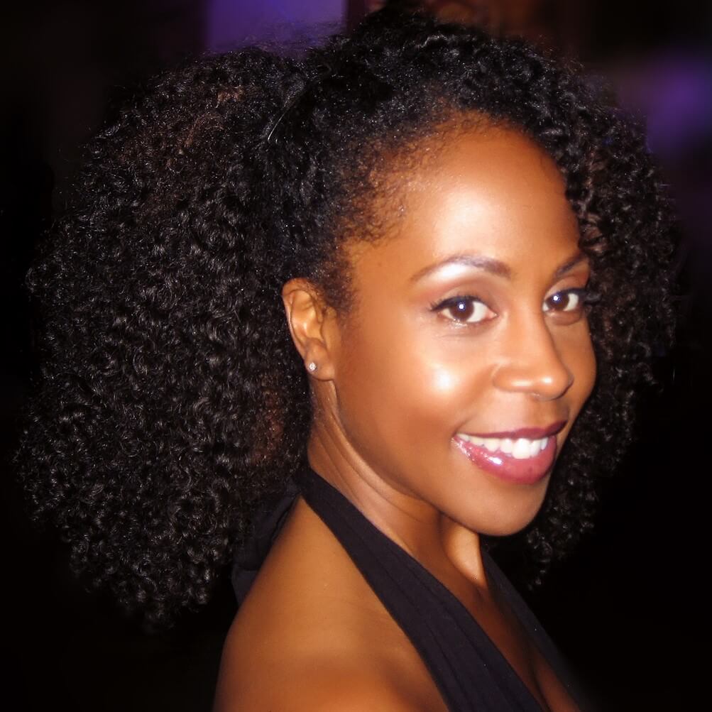 Beautiful-customer-wearing-ONYC-Hair-Tight-Kinky-3C4A-1.jpg ONYC Afro Kinky Curly Hair Bundles Natural Hair Weave Sew-In for Coily 3C-4C – Tight Kinky 3C-4A™ - Image 3