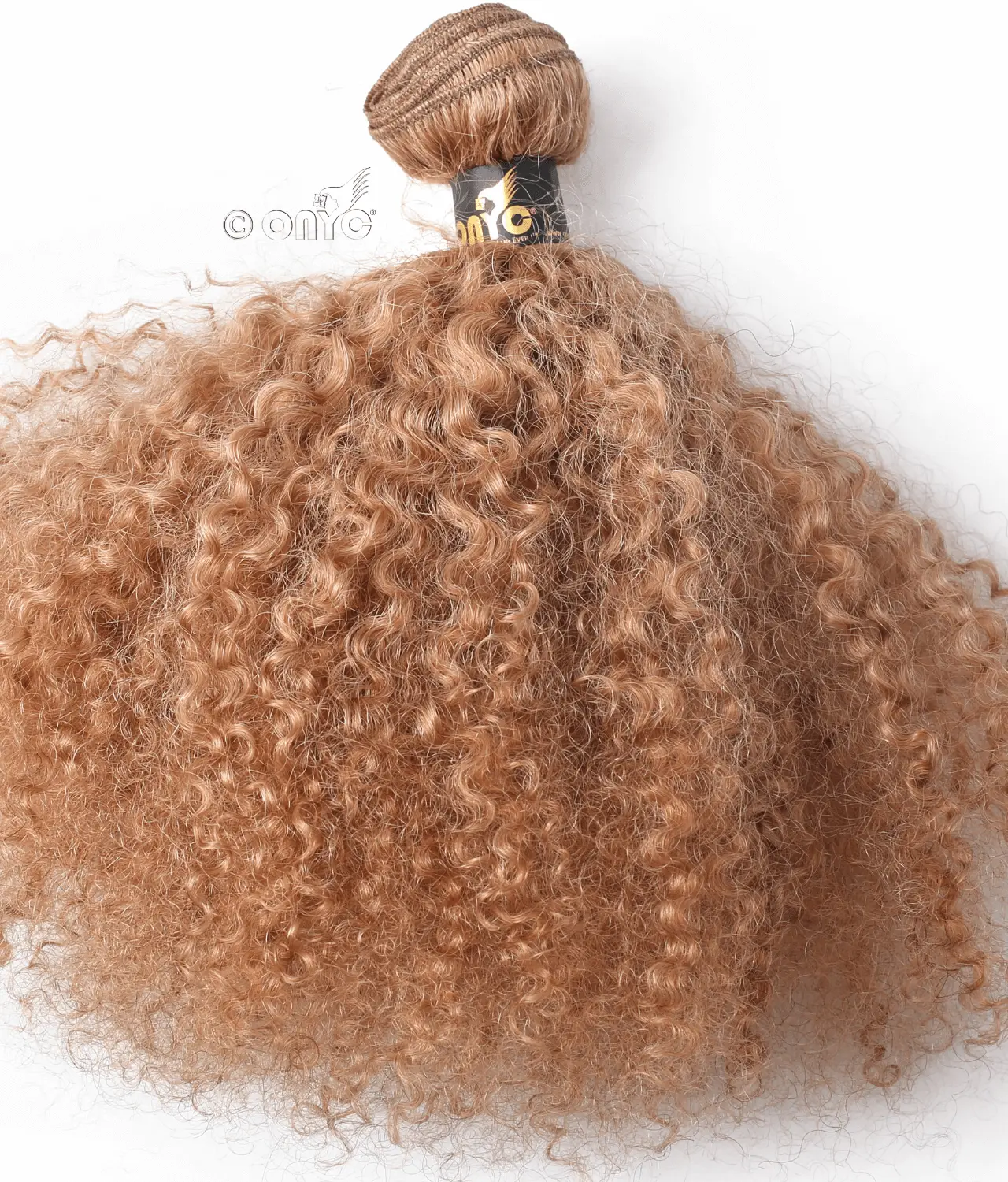 Blonde-Kinky-Curly-Hair-Extension-ONYC-Virgin-Hair-Extension.webp ONYC Colored Kinky Curly Hair Bundles Sew-In Weave Hair Extensions – 3B-3C Curl - Image 7