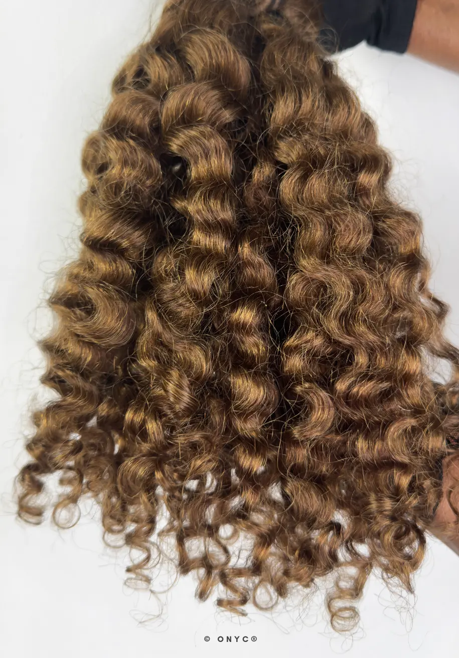 Colored-Burmese-Curly-Hair-Weave-ONYC-Dyed-Burmese-Curls-Color-4-chocolate-brown.webp Colored Burmese Curly Hair Weave Bundle – ONYC Burma Curls - Image 6