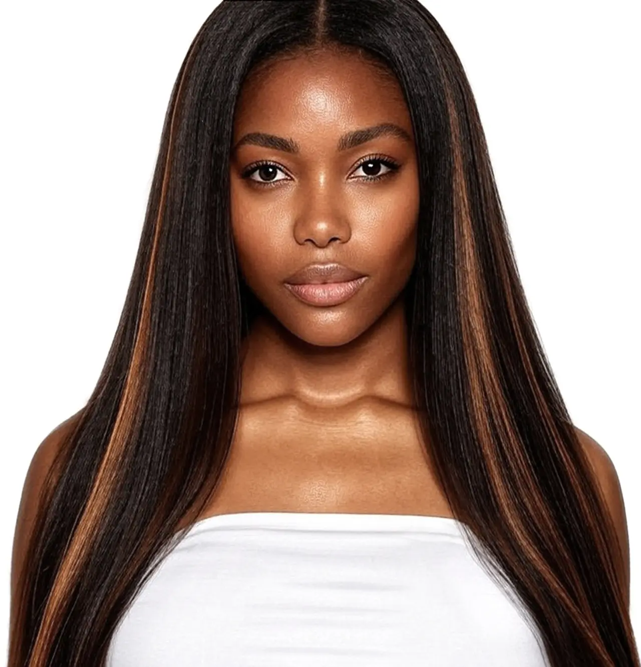 Colored-Relaxed-Straight-Hair-Extensions-Sew-In-Weave-Bundles-–-ONYC-Relax-Perm.webp ONYC Colored Relaxed Straight Extensions Hair Weave Sew-In Weft Bundle – Relax Perm - Image 3