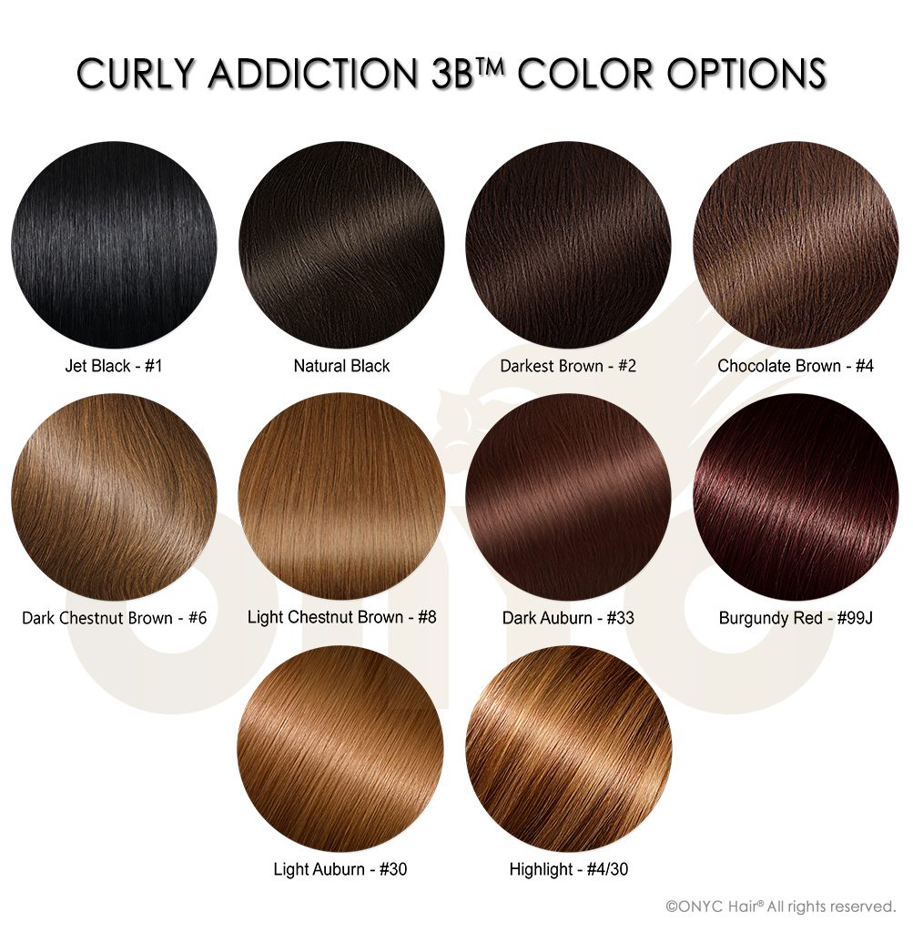 Curly-Addiction-Color-Option-1.jpg Colored Deep Curly Weave Bundle Weft – ONYC Curly Addiction™ 3B - Image 3
