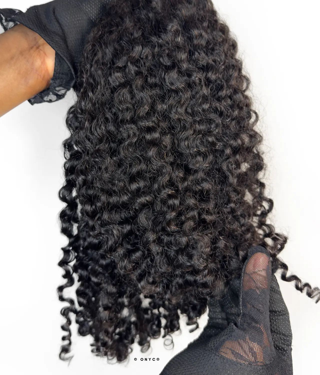 Indian-Kinky-Curly-Hair-Bundles-ONYC-Loose-Kinks-ClassiQUE-Collection-Double-Drawn-Weft-Bundle-Showing-Curl-Pattern-Natural-Black-1B-Hair-Color.webp Double Drawn Indian Kinky Curly Human Hair Bundles Natural Water Kinky – ONYC® Loose Kinks™ ClassiQUE™ - Image 5