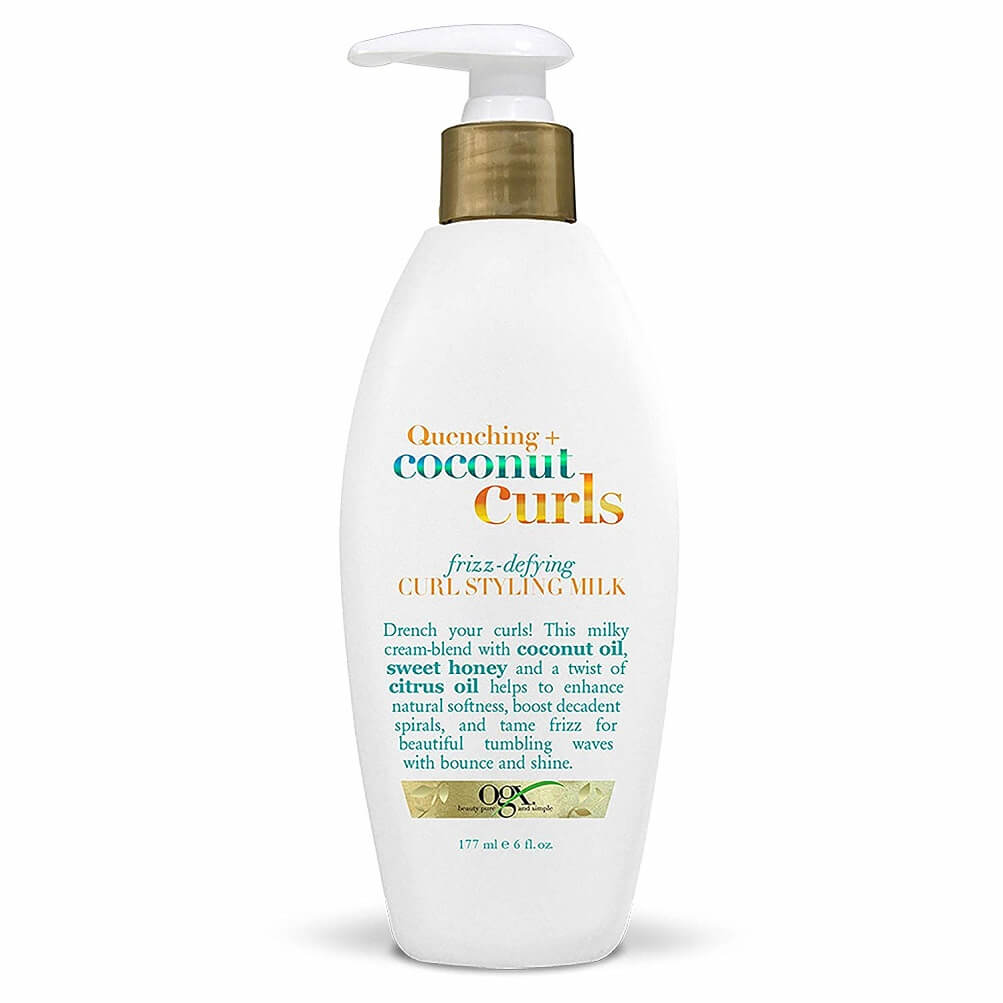 OGX-Quenching-Plus-Coconut-Curls-Frizz-D-Feature.jpg OGX Quenching Plus Coconut Curls Frizz-Defying Curl Styling Milk, 6 Fluid Ounce