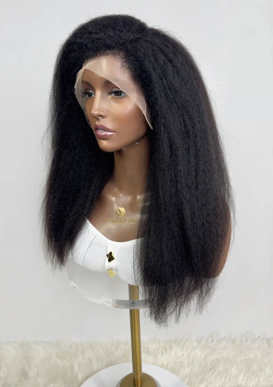 ONYC-4C-Edge-Kinky-Straight-Hybrid-Hairline-Lacefront-Wig-Side.webp Kinky Straight Lace Front Wig Human Hair with 4C Edges – Premium Virgin Kinky Straight Wig - Image 2
