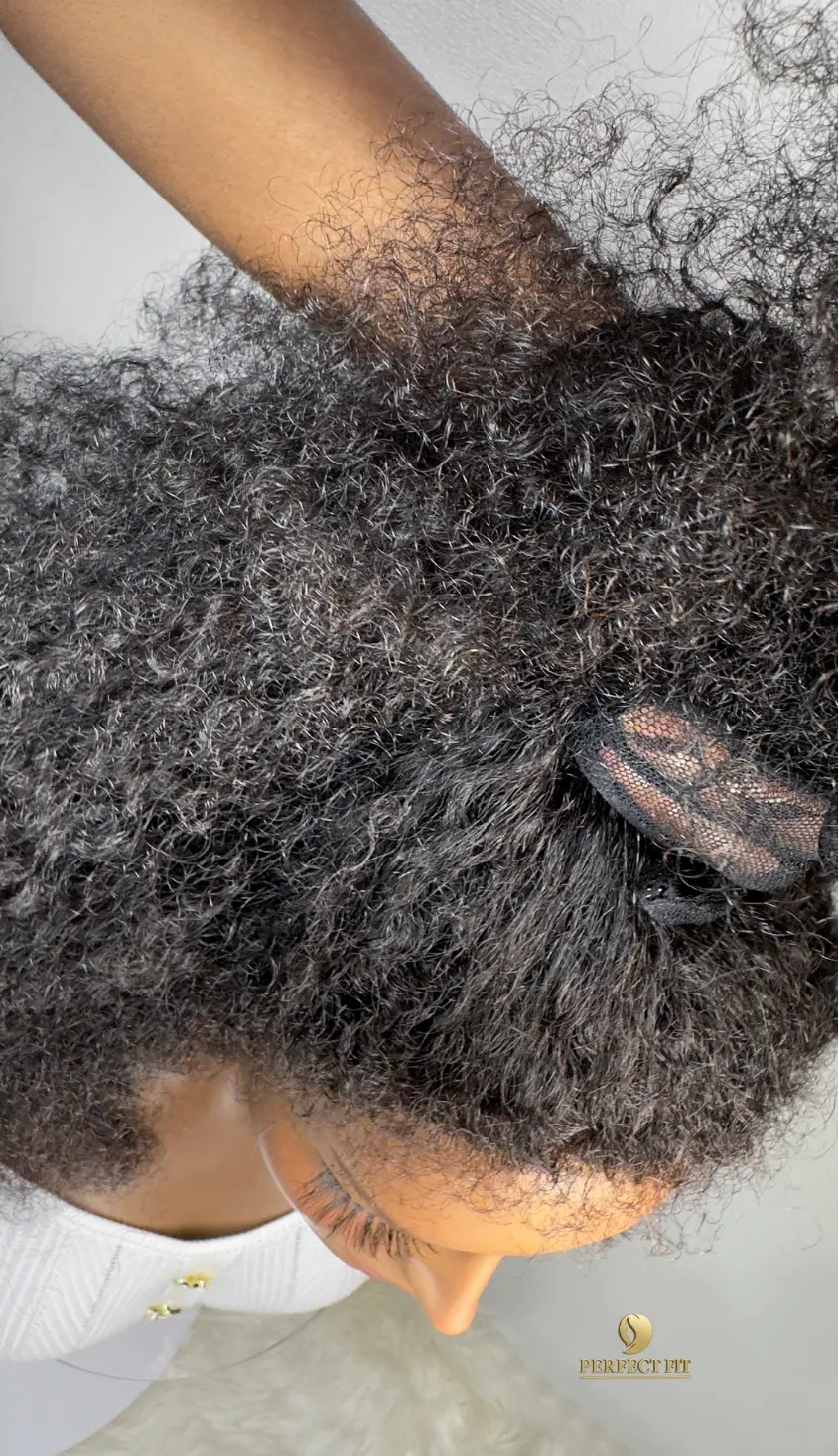 ONYC-Afro-Kinky-Curly-Human-Hair-Wig-with-Most-Natural-Hairline.webp ONYC Afro Kinky Curly Lace Front Wig for Natural Coily 3C-4A, 4B and 4C- Tight Kinky 3C-4A™ Tyra - Image 3