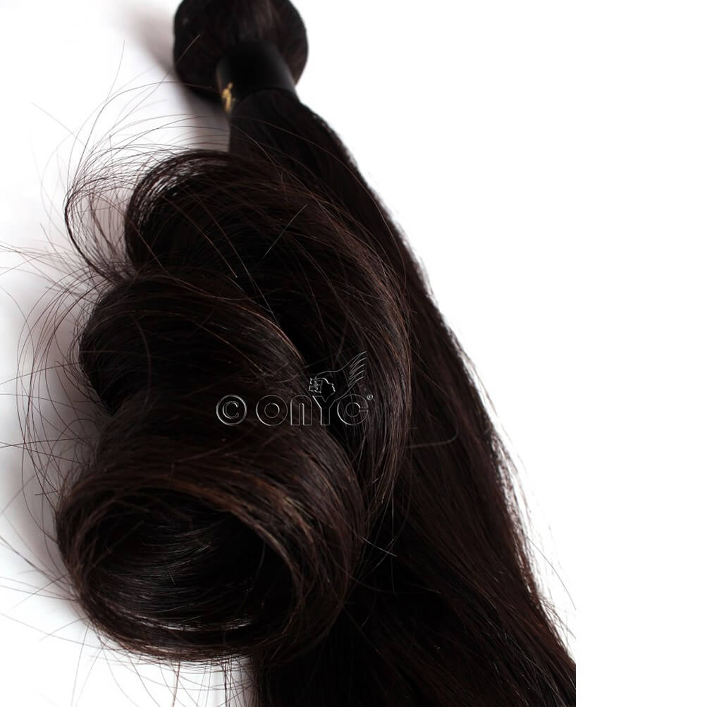 ONYC-Beach-Wave-Hair-Body-Wavy-Hair-Weave-Curled-Up.jpg ONYC Beach Wave Hair Bundle Weave – Body Wave 2A Weft - Image 7