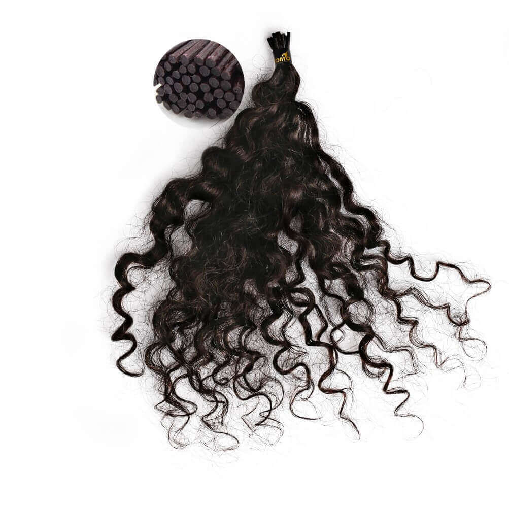 ONYC-Curly-Addiction-3B-Deep-Curly-I-Tip.jpg ONYC Curly Addiction™ 3B Deep Curl I Tip Microlinks - Image 2