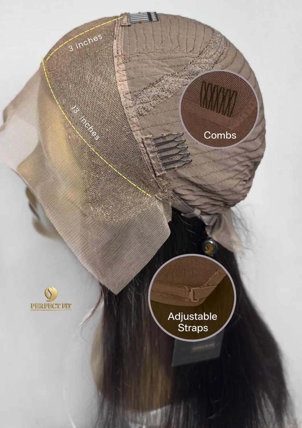 ONYC-Customizable-Lace-Front-Wig-Side-View.webp ONYC Kinky Curly Lace Front Wig Human Hair 3B/3C Natural – Tyra - Image 8