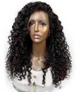 Deep Curly Lace Front Wig Human Hair – ONYC Curly Addiction™ 3B Wig Tyra