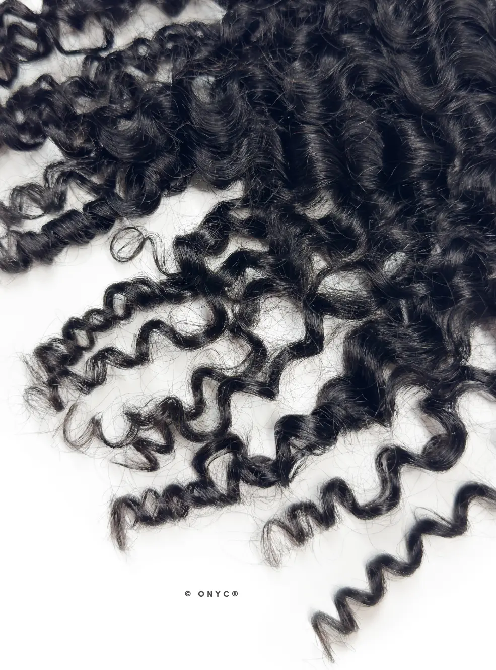 ONYC-Raw-Burmese-Curly-Hair-Extensions-Weave-Bundles-Human-Hair-Up-Close.webp Raw Burmese Curly Hair Bundles Sew-In Weave Natural Black – ONYC Burma Curls - Image 2