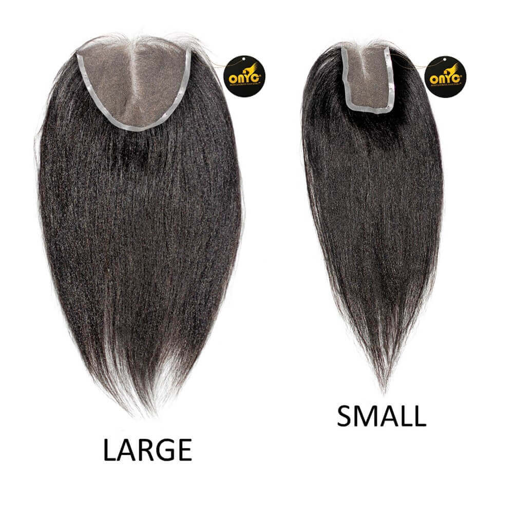 ONYC-Relax-Perm-Frontal-Closure-Lace-view-large-and-small.jpg ONYC Relaxed Straight Hair Frontal Lace Closure with Baby Hair – Relax Perm - Image 3