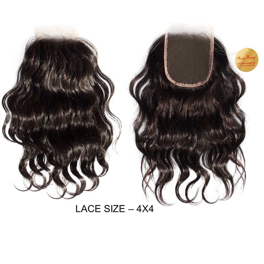 ONYC-SASSY-Wavy-Closure2.jpg ONYC Virgin Remy Wavy Hair Bundle Deals – Sassy Remy™ - Image 3