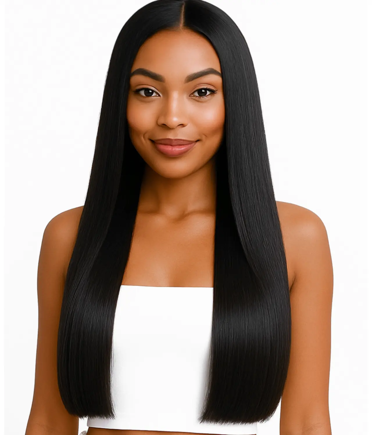 ONYC-Silk-Press-Silky-Relaxed-Double-Drawn-Weft-Bundle-Natural-Black-–-Sleek-Relaxed-Double-Drawn-Hair.webp Double Drawn Silk Press Hair Bundle Silky Relaxed Natural Black – ONYC Sleek Relaxed
