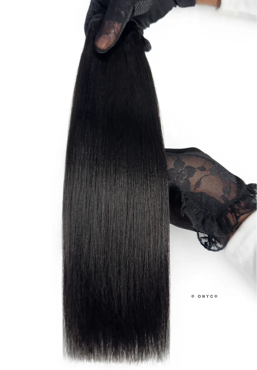 ONYC-Silk-Press-Silky-Relaxed-Double-Drawn-Weft-Bundle-Natural-Black-–-Sleek-Relaxed-Straight.webp Double Drawn Silk Press Hair Bundle Silky Relaxed Natural Black – ONYC Sleek Relaxed - Image 4