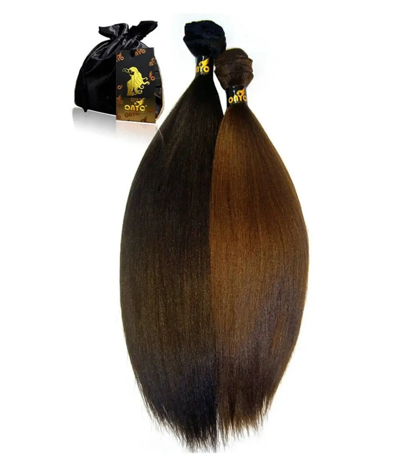 ONYC-Silk-Press-Silky-Relaxed-Weft-Bundle-Natural-Black-Light-Relaxed-Perm.webp Silk Press Hair Bundles Weft Extensions Natural Black – Silky Relaxed ONYC Light Relaxed Perm - Image 2