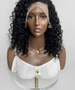 Water Wave Bob Wig Human Hair – Perfect Fit Wavy to Curly Wig