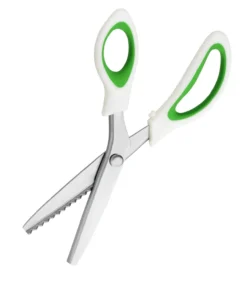 Pinking Shears Zig Zag Scissors For Lace Wig, 9″ Sewing Pinking Shears For Fabric Cutting