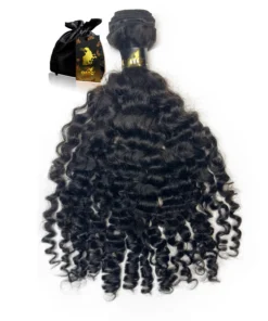 Raw Burmese Curly Hair Bundles Sew-In Weave Natural Black – ONYC Burma Curls