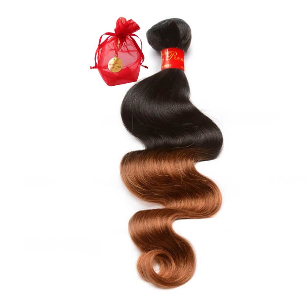 Sassy-Remy-Ombre-Body-Wave-Weave-1B-and-6-Feature.jpg Ombre Body Wave Weave Hair Extensions Weft – ONYC Sassy Remy™ - Image 2
