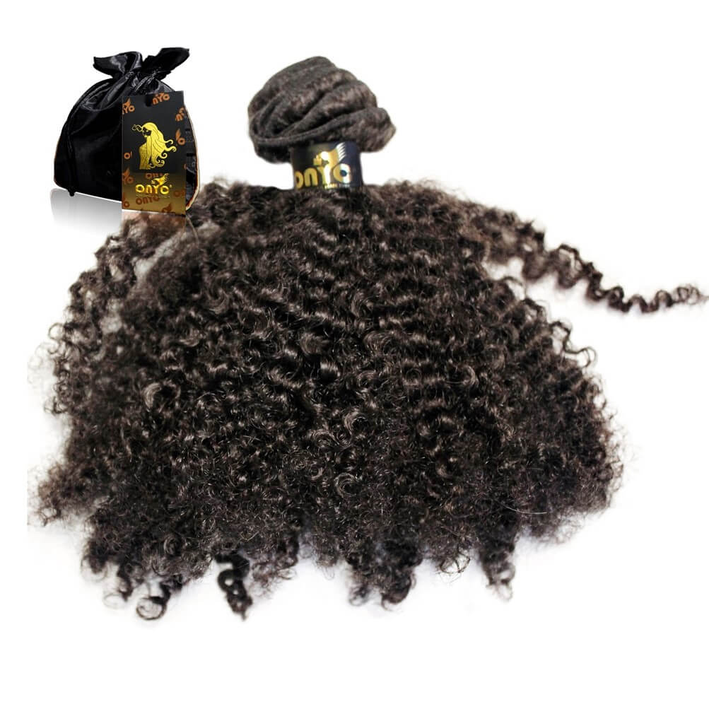 Tight-Kinky-3C-4A™-Curl-Machine-Weft.jpg ONYC Afro Kinky Curly Hair Bundles Natural Hair Weave Sew-In for Coily 3C-4C – Tight Kinky 3C-4A™ - Image 2
