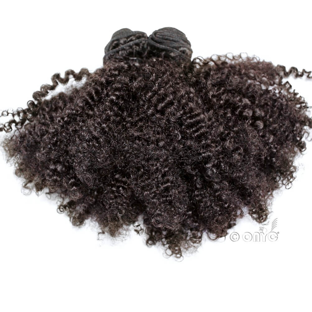 Tight-Kinky-3C-4A™-Curl-Machine-Weft2.jpg ONYC Afro Kinky Curly Hair Bundles Natural Hair Weave Sew-In for Coily 3C-4C – Tight Kinky 3C-4A™ - Image 4