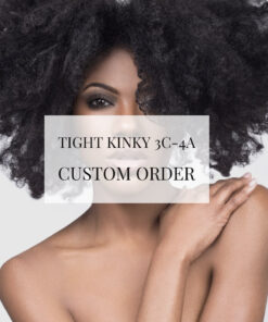 Tight Kinky 3C-4A™ Custom Order Machine Weft