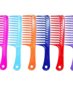 Colorful Detangler Jumbo Wide Tooth Comb
