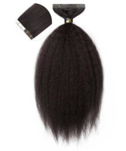 Blow Out Kinky Straight Tape In Hair Extensions – ONYC Fro-Out™